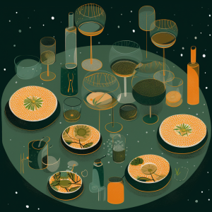 Cocktails and dreams, an art collection available at Designfactory.se